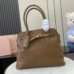 MiuMiu Aveure納帕皮革手袋包包-5BG291：圖片 9