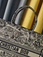 Dior Book 藍色托特包大號GM-M1286：圖片 5