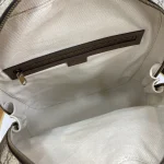 GUCCI Ophidia中號米棕帆布雙肩包-779901：圖片 10