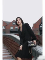 Dior 30 Montaigne 藍色單肩包小號PM-Monta：圖片 7