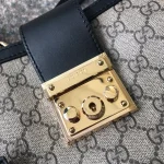 GUCCI GG Supreme中號米棕帆布肩揹包-479197：圖片 7