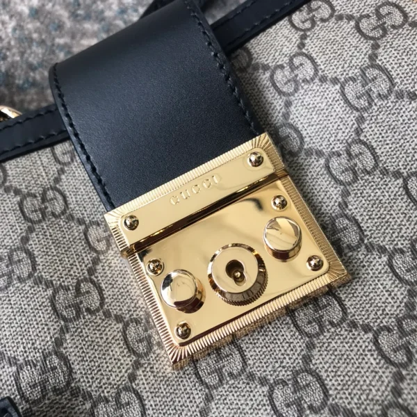 GUCCI GG Supreme中號米棕帆布肩揹包-479197：圖片 7