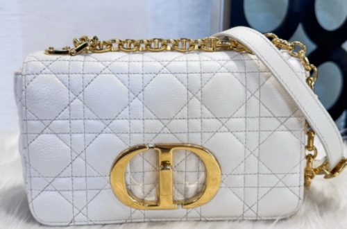 Dior Caro 象牙色小牛皮斜挎包中號MM-M9242 photo review