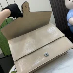 GUCCI Dionysus大號灰漆皮肩揹包-795003：圖片 8