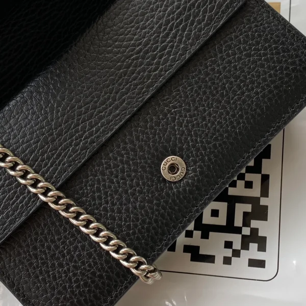 GUCCI Dionysus灰褐帆布斜挎包-476432：圖片 8