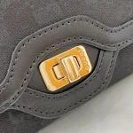 GUCCI Luce黑色帆布肩揹包-786027：圖片 7