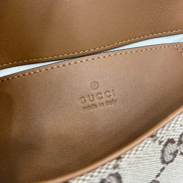 GUCCI Blondie棕滑面肩揹包-815700：圖片 10