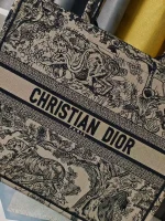 Dior Book 藍色托特包大號GM-M1286：圖片 4
