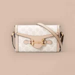 GUCCI 馬銜扣1955馬銜扣米棕迷你帆布斜揹包-699296