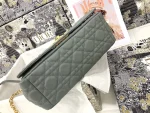 Dior Caro 灰色小牛皮包中號MM-M9242：圖片 5
