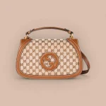 GUCCI Blondie中號黑色皮革手挽包-815716