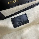 GUCCI Horsebit 1955小號黑色皮革手提包-815206：圖片 10