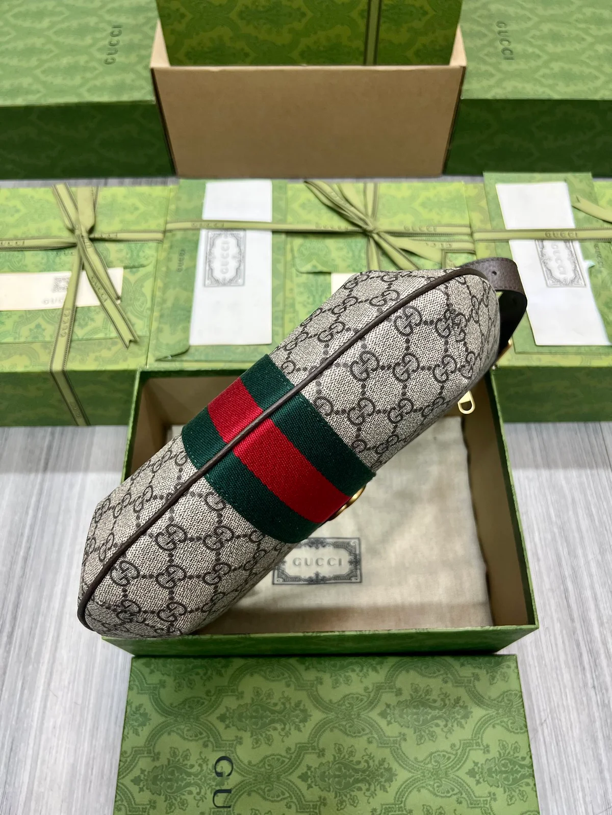 GUCCI Love Parade藍米帆布斜揹包-598125 6 GUCCI Love Parade藍米帆布斜揹包-598125