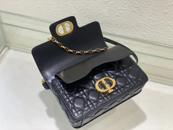 Dior Jolie 藍色小牛皮斜挎包小號PM-M9271：圖片 7