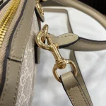 GUCCI Ophidia小號米白帆布手挽包-795249：圖片 8