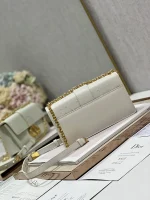 Dior Mont 奶白小牛皮斜挎包小號PM-M9334：圖片 6