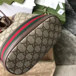 GUCCI Ophidia小號米棕帆布水桶包-550621：圖片 5