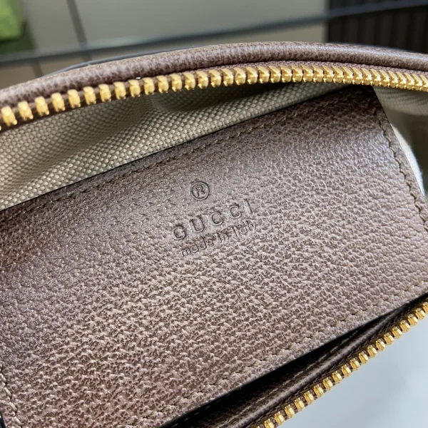 GUCCI Ophidia米棕帆布肩背包-772317：圖片 10