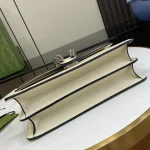 GUCCI Dionysus小號黑色漆皮肩揹包-795005：圖片 5