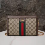 GUCCI Gucci Love Parade米白帆布肩揹包-503877：圖片 2