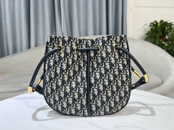 Dior Nolita 藍色斜背包中號MM-M2312：圖片 8