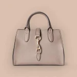 GUCCI Rosso Ancora小號紅色皮革手提包-795349