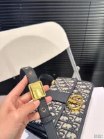 Dior 30 Montaigne 藍色單肩包中號MM-M9208：圖片 7