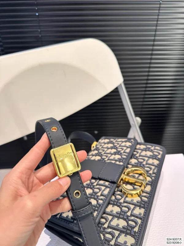 Dior 30 Montaigne 藍色單肩包中號MM-M9208：圖片 7