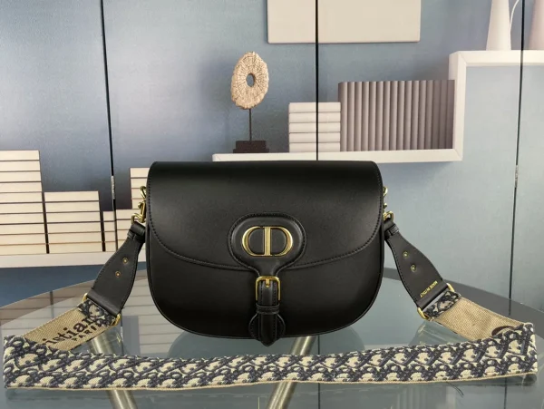 Dior Bobby 黑色小牛皮斜挎包大號GM-M9320：圖片 10