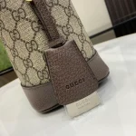 GUCCI Ophidia小號米白帆布水桶包-781402：圖片 7