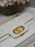 Dior Jolie 奶白小牛皮單肩包小號PM-M9271：圖片 6