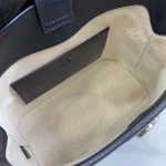 GUCCI Ophidia小號藍米帆布水桶包-781402：圖片 9