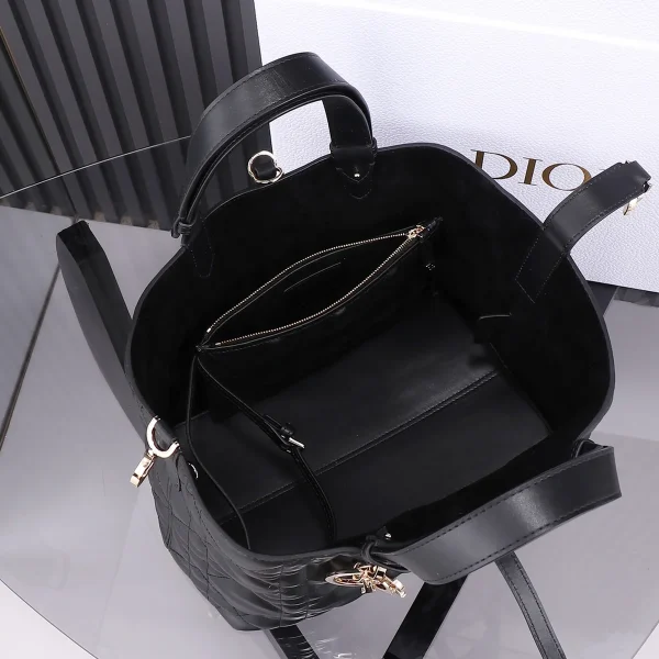 Dior Toujours 黑色單肩包中號MM-M2821：圖片 8