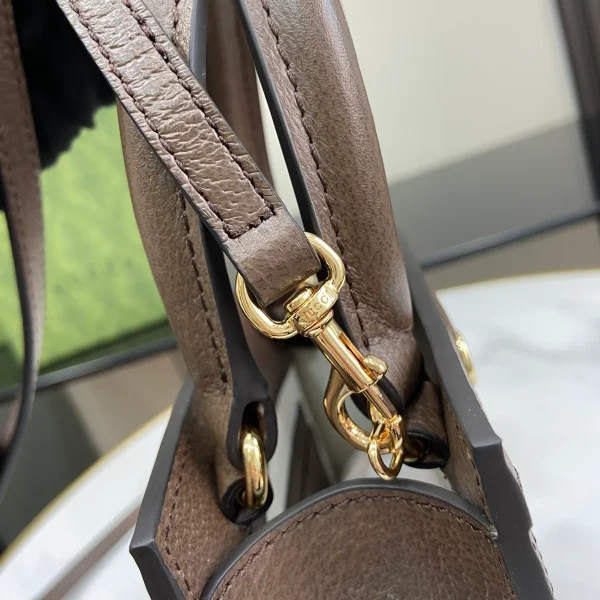 GUCCI Ophidia米棕帆布肩背包-772317：圖片 7