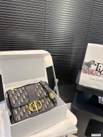 Dior 30 Montaigne 藍色單肩包中號MM-M9203：圖片 2