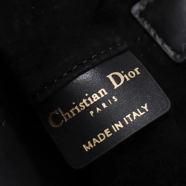 Dior Toujours 黑色小牛皮手提包小號PM-M2822：圖片 7
