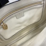 GUCCI Jackie 1961小號灰褐皮革肩揹包-810232：圖片 10
