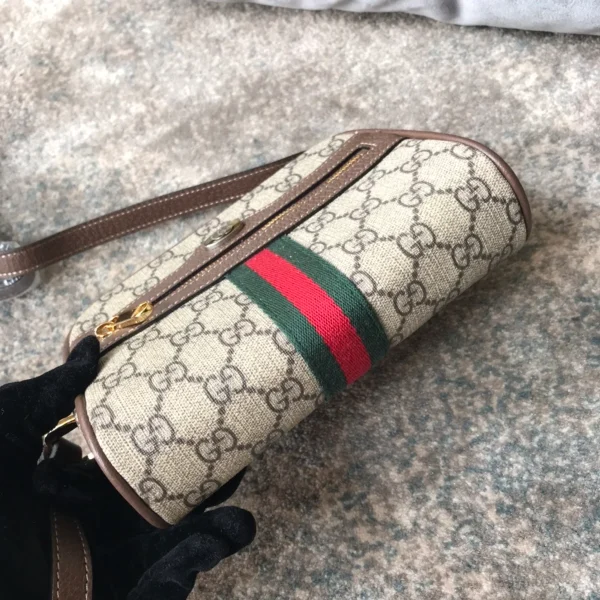 GUCCI Ophidia米白斜背包-517350：圖片 5