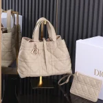 Dior Toujours 象牙色小牛皮托特包中號MM-M2821：圖片 2