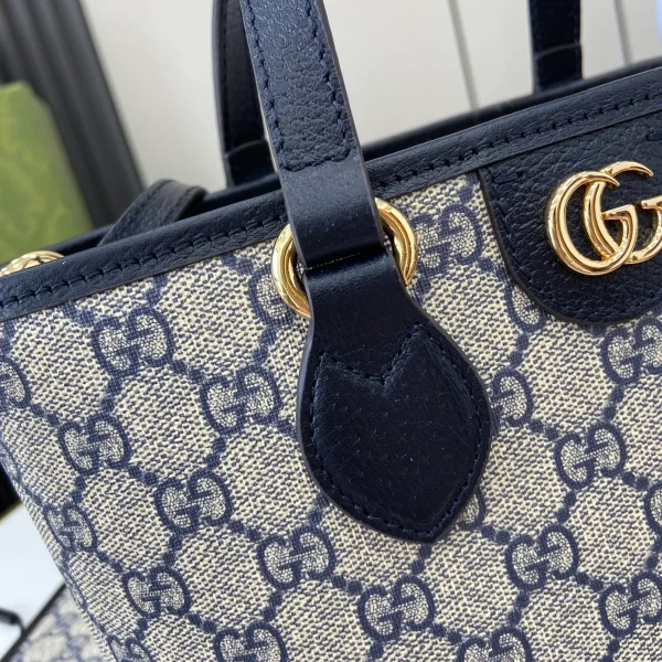 GUCCI Ophidia米棕皮革手挽包-811716：圖片 8