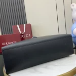 GUCCI Soft Leather手袋灰柔皮革手提包-796761：圖片 5