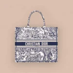 Dior Book 藍色托特包大號GM-M1286