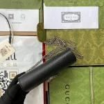 GUCCI Dionysus灰褐帆布斜挎包-476432：圖片 4