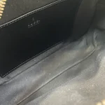 GUCCI GG Marmont黑色漆皮肩揹包-802448：圖片 9