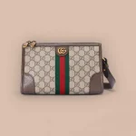 GUCCI Ophidia小號米棕帆布斜挎包-752581