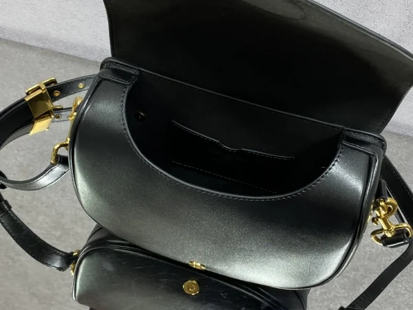 Dior Bobby 黑色小牛皮斜挎包中號MM-M9319：圖片 9