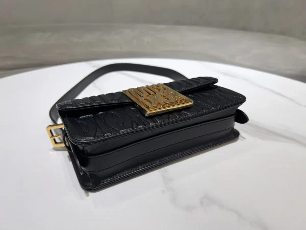 Dior Miss 黑色小牛皮單肩包小號PM-M2610：圖片 7