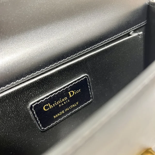 Dior 30 Montaigne 黑色單肩包小號PM-M9334：圖片 10