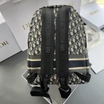 Dior Travel 藍色Dior Oblique雙肩背包-：圖片 4