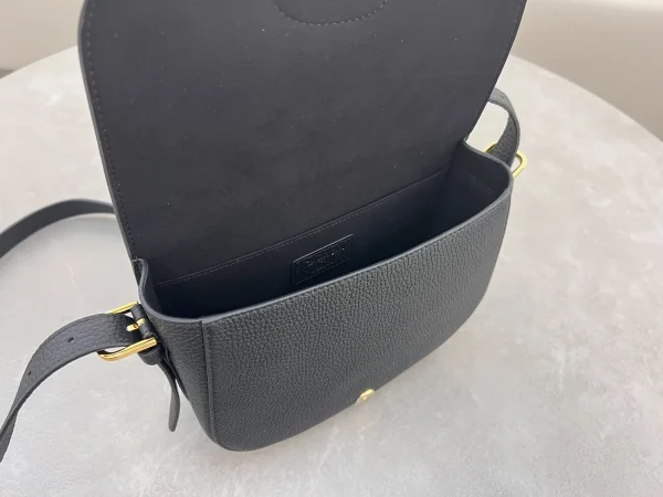 Dior Bobby 黑色小牛皮斜挎包中號MM-M9337：圖片 8